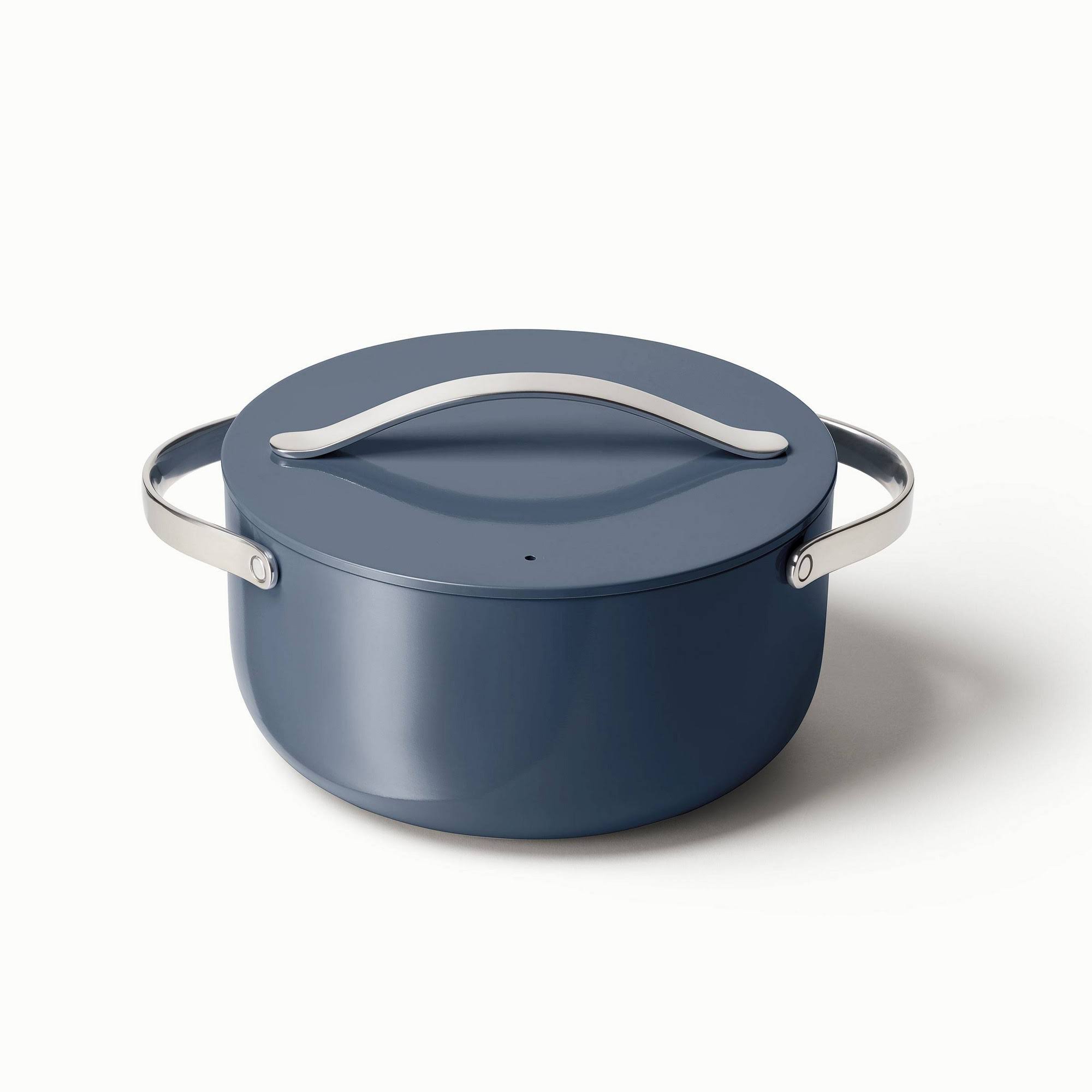 54784952da30512d8369d76a153b480a43dabc1fe0b8596ab72782fc290be4bc.jpg Caraway Home Non-Stick Ceramic Dutch Oven - Navy - Image 1