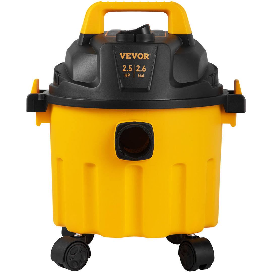 5491515ca8641b16bf5debb1cb511cff52673a29340aef78645806669d4efd15.jpg VEVOR Wet Dry VAC, 2.6 Gallon, 2.5 Peak HP, 3 in 1 Shop Vacuum with Blowing Function, Portable with Attachments to Clean Floo - Image 1