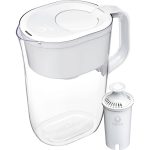 Brita Large White 10 Cup Water Filter Pitcher with Standard Filter