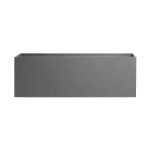Barclay Fiberglass Planter Box Color: Gray, Size: 8" H x 24" W x 8" D
