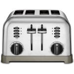 Cuisinart 4-Slice Metal Classic Toaster, Stainless