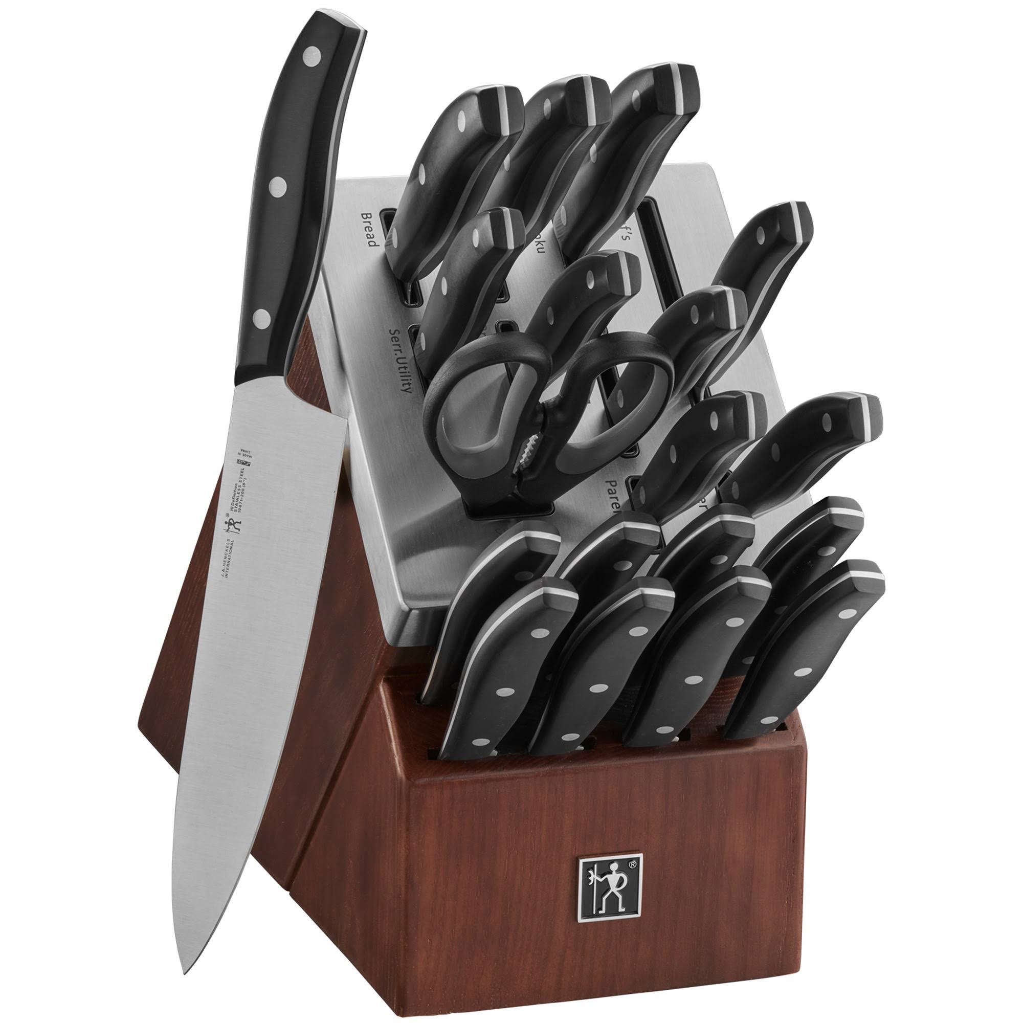 55b95b76dc6732704971ae915f1f19d98ca4dc6029af3b8b105232698e80ba00.jpg Henckels Definition 20-Piece Self-Sharpening Knife Block Set - Image 1