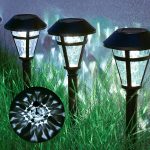 Twinsluxes 12 Pack Solar Pathway Lights Outdoor Waterproof Garden Walkway Lights LED Landscape Lighting Auto On/Off Dusk to Dawn for Pathway