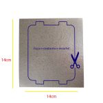 2 Pcs Microwave Oven Parts Mica Slice Super Thick Heat Insulation Accessories Waveguide Cover for Frigidaire 5304464061