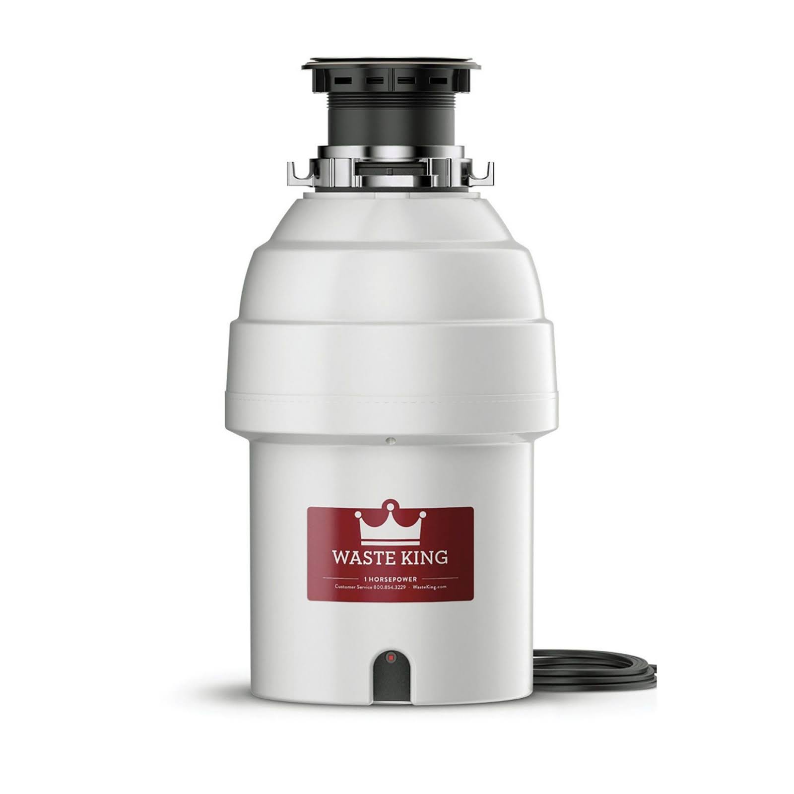 55dddf517540c1668a4e5143e14a9a829f2735340a8cf3bcdf0cbf9827eeb129.jpg Waste King L-8000 1 HP Garbage Disposal - Continuous-Feed - Image 1