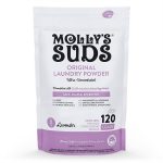 Molly's Suds Original Laundry Detergent Powder | Natural Laundry Detergent for Sensitive Skin | Earth-Derived Ingredients, Stain Fighting | Lavender