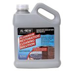 AL-NEW Aluminum Restoration Solution | Clean + Restore + Shine + Polish Garage Doors, Window Frames, Patio Furniture, and Stainless Steel (32 oz.)