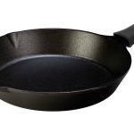 Lodge Seasoned Cast Iron Skillet with Hot Handle Holder - 12 inch Cast Iron Frying Pan with Silicone Hot Handle Holder (Black)