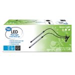 Great Value 2-Head Flexible LED Clamp Grow Light, 10W Selectable Spectrum