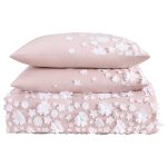 Christian Siriano Comforter Set, Full/Queen, Confetti Flowers Blush