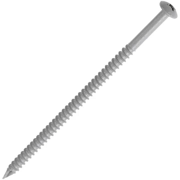 GAF Drill-Tec #14 Heavy Duty Roofing Fastener, 10 in., 500/Box (SKU 08GA14EG10)