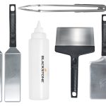 Deluxe Stainless Steel 6-Piece Spatula Griddle Set