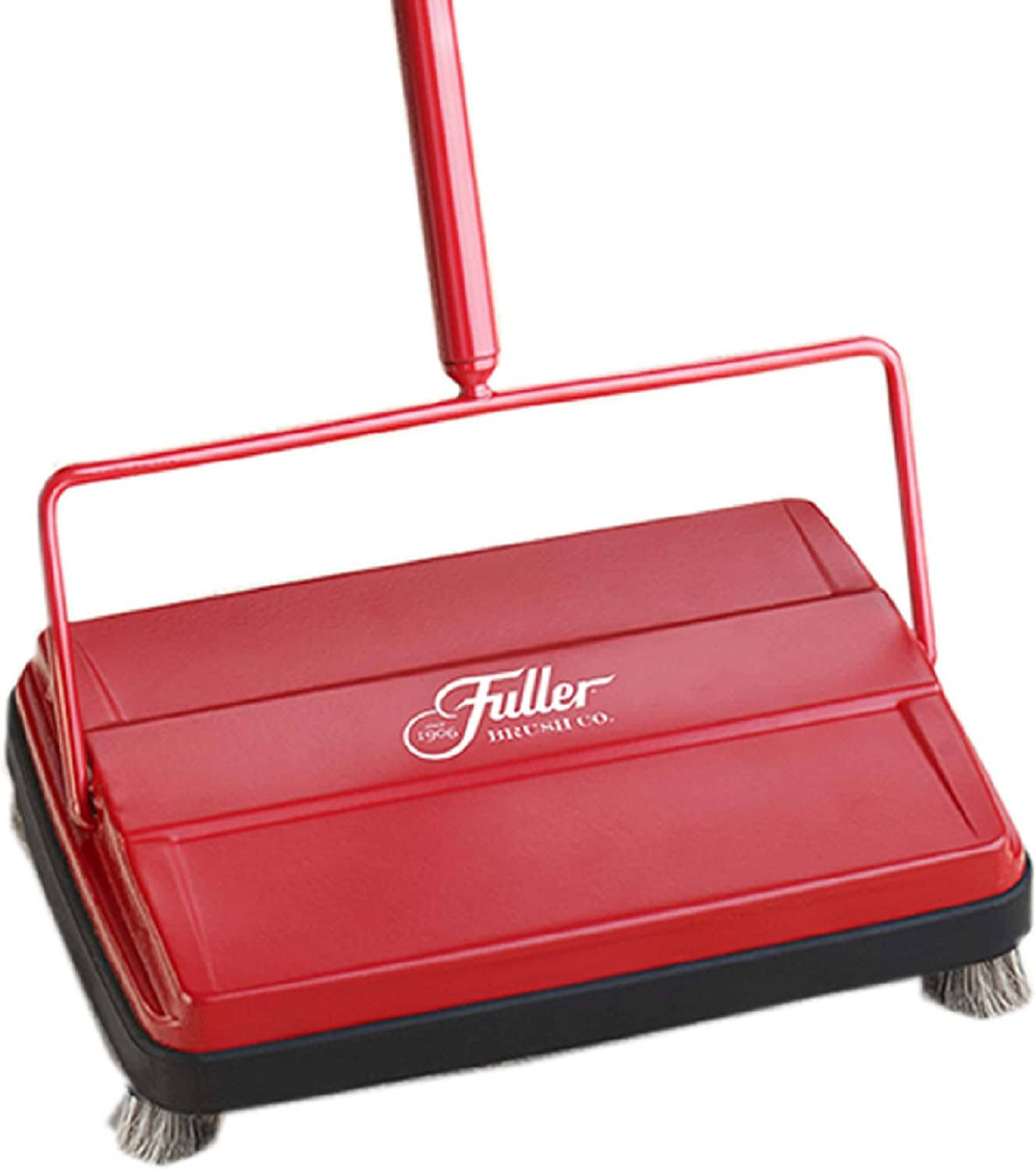 56620aeff02090f2561fd0933ffd8079a5a6bca280bcf384d1cbfd4d76dc1096.jpg Fuller Brush 17052 Electrostatic Carpet & Floor Sweeper - 9" Cleaning Path - Red - Image 1