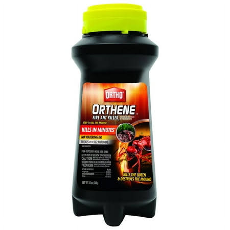 5670ee831f8a09c240979bfe07841fe9ac2e7ac30b5720d72f956538e6dbe08a.jpg Ortho 0282210 Orthene Fire Ant Killer, Powder, Home Lawns, Near Ornamental Plants, 12 oz Bottle - Image 1