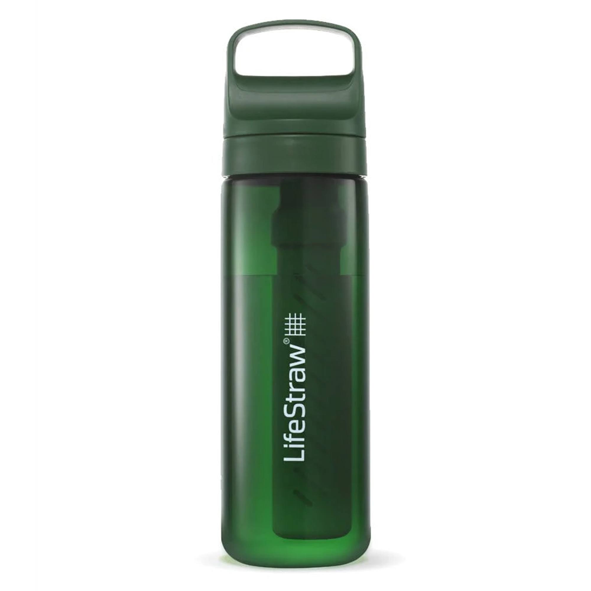 568180c3c5d5a35181e0510911d7ae847612990390cd37145e552a29e481de2c.jpg LifeStraw Go Water Bottle with Filter-22oz-Terrace Green - Image 1