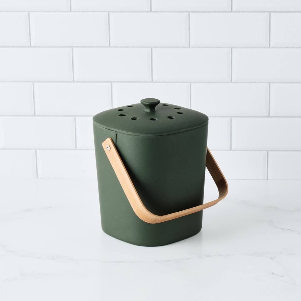 56e789350eedd73e164c6108f63bc65f567af469cfc3950ec377d2077ad04461.jpg Bamboozle Home Composter, Forest - Image 1