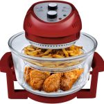 Big Boss 16 Qt. Oil-Less Air Fryer, Red