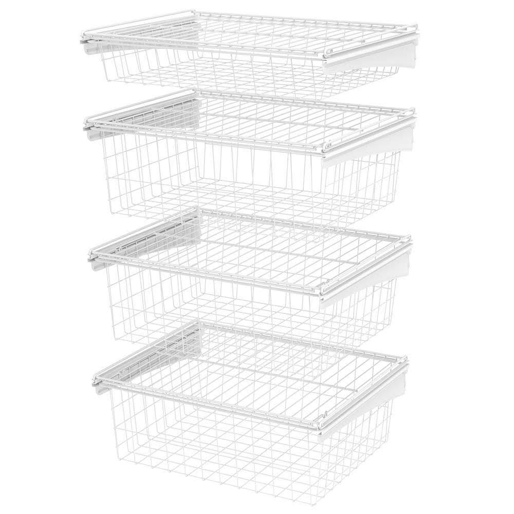 ClosetMaid 2815 ShelfTrack 4 Drawer Kit , White