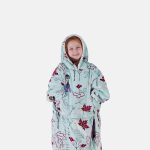 The Comfy Original Jr Disney Frozen Comfy The Original Oversized Sherpa Wearable Blanket for Kids, Seen on Shark Tank, One Size Fits All