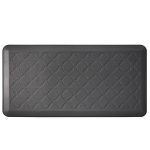 Art3d Premium Anti-Fatigue Comfort Mat, Thick, Non-Slip & All-Purpose Comfort - for Kitchen, Office Standing Desk Grey 39''x20'', Size: 39 x 20, Gray