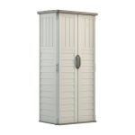 Suncast Plastic Vertical Tool Shed
