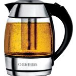 Chefman RJ11-17-TI Glass Kettle - 1100W - 1.8L