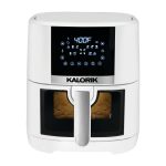 Kalorik 5 Quart Air Fryer with Ceramic Coating and Window, New, 13.5 in
