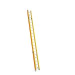 Werner GlideSafe Extension Ladder Fiberglass Tri Rung Type iA 40'