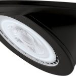 Elco 4" Low Voltage Recessed Lighting Trim EL1488B Diecast Adjustable Spot Trim, Black