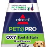 Bissell Pet Pro Oxy Spot & Stain Formula for Portable Carpet Cleaners 32 oz 2034