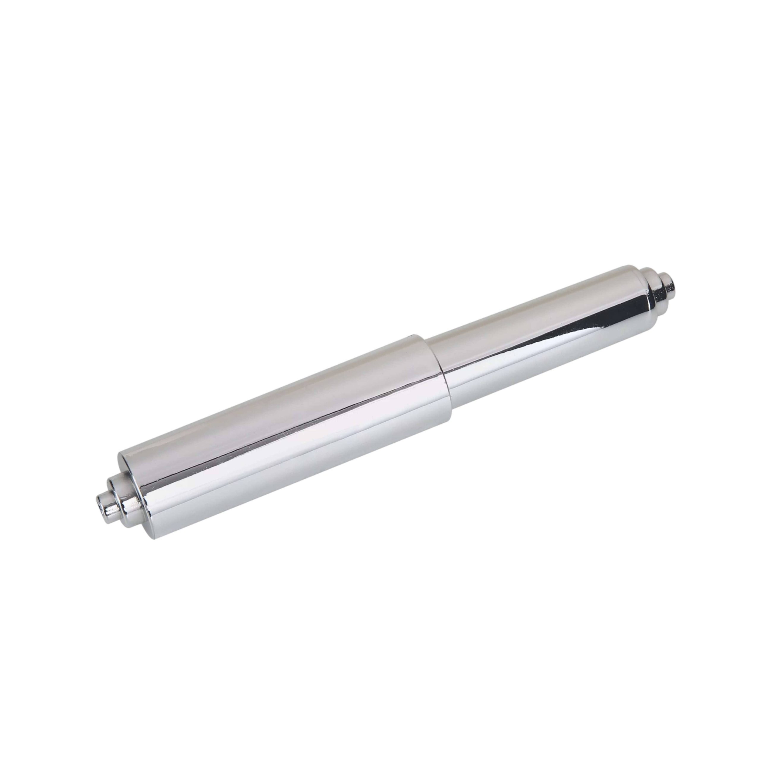 582f2c4e23e2be69845fbe041b2f9b73c8db312ee4d000e43912b7945b154801.jpg Mainstays 6-Inch Chrome-Plated Plastic Toilet Paper Holder/Roller - Image 1