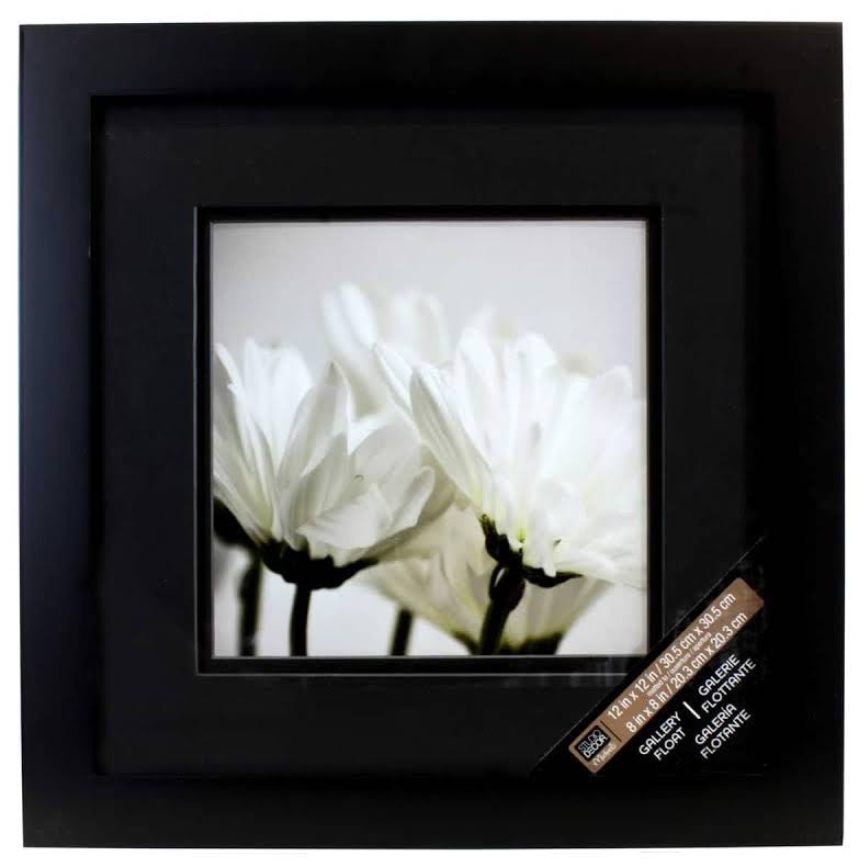 5874fb2eead815404fa71852a451a649e254f152469920aef546e4dbc0cbc3ac.jpg 8 Pack: Black Square Gallery Wall Frame with Black Double Mat by Studio Decor | Michaels - Image 1