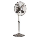 Deco Breeze Adjustable Height Stainless Floor Fan