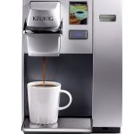 Keurig K155 Office Pro Single Cup Commercial K Pod Coffee Maker, Silver