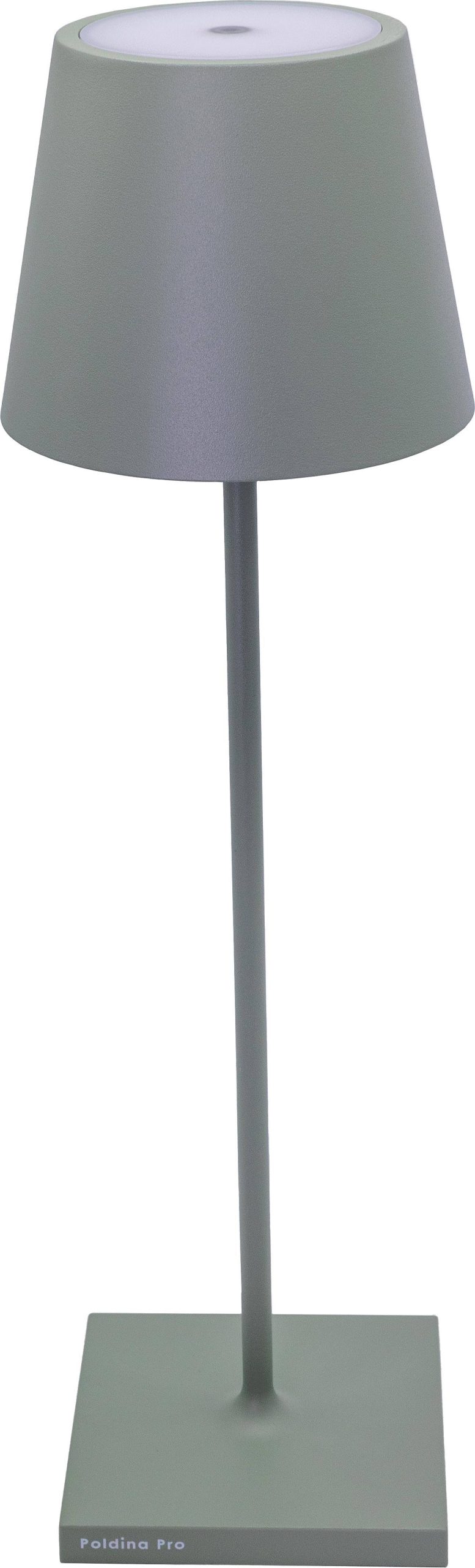 58d3e325a00cb403741718f3ec09f333211b1e7b9266116bb48715966755340e.jpg Zafferano Poldina Pro LED Rechargeable Table Lamp Sage - Image 1