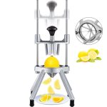 VEVOR Lime Slicer Wedger Cutter 8 Section Fruit Vegetable Lemon Slicer Food Chopper