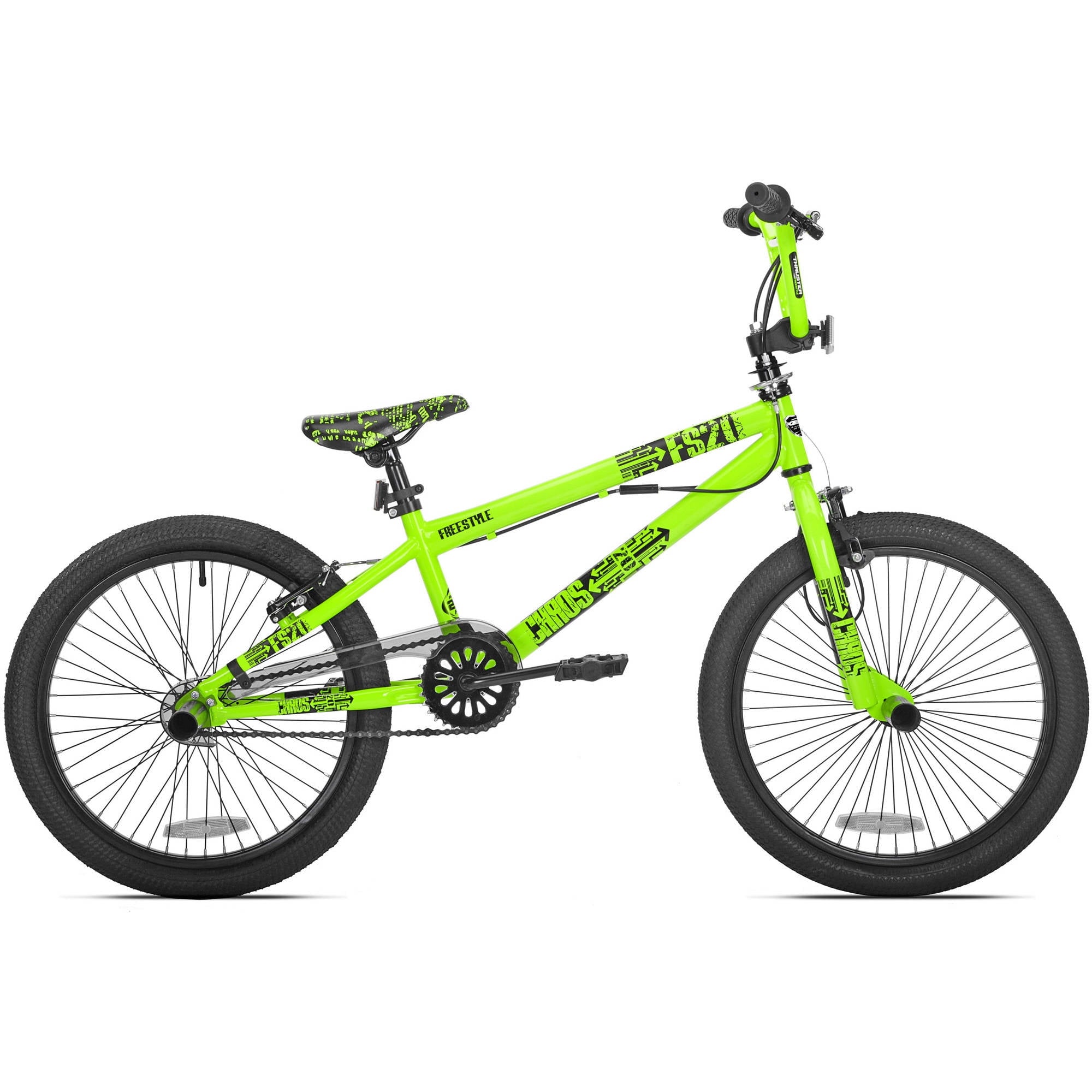 58ef3ea6c1cebbcf8f4617f6ad8e0c02432674c31dd2869630853ed864de3524.jpg 20 Thruster Chaos BMX Boy's Bike. Green - Image 1