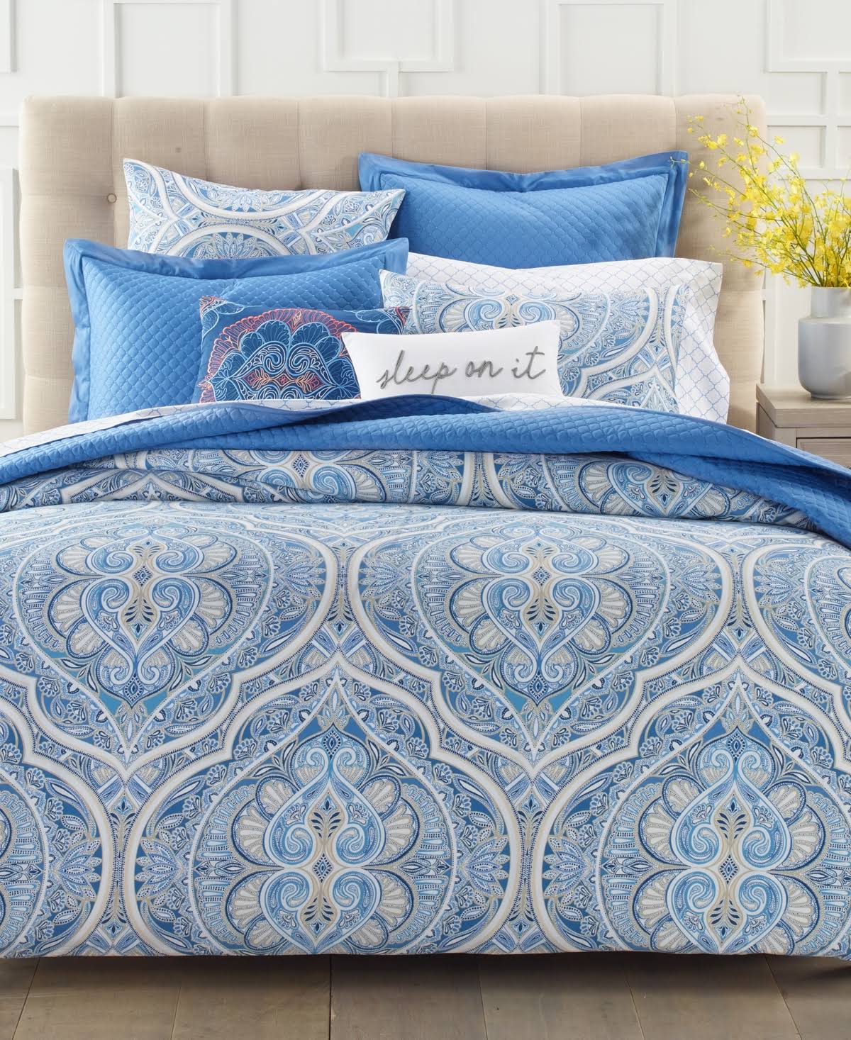 591b2d63d5319828cc2de4a9abb54d2172b8d88f084e15df16559c531740d23a.jpg Charter Club Damask Designs Amara Paisley 3-Pc. Comforter Set, Full/Queen - Image 1
