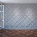 13 3/8"W x 7 3/8"H x 3/8"T Extra Small Anderson Decorative Fretwork Wall Panels in Architectural Grade PVC