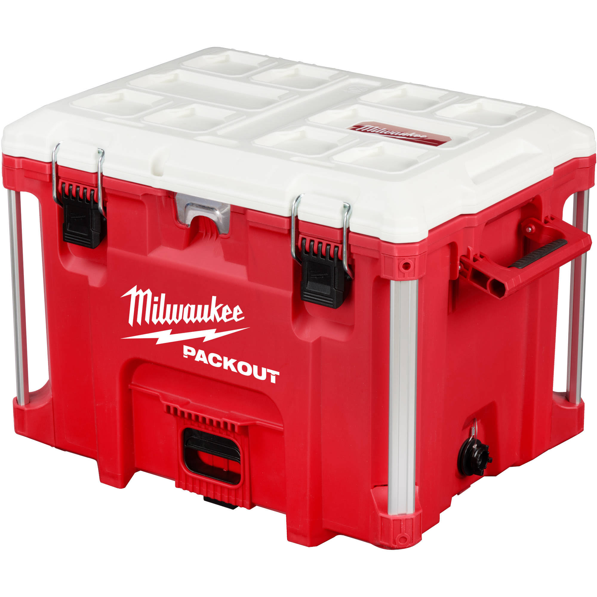 5927ba1ea370aa0a8734e9d673f0374e83417ed9b8f12b6539149c57da129e10.jpg Milwaukee 48-22-8462 PACKOUT 40 qt XL Cooler - Image 1