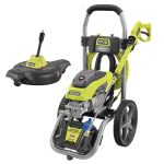 Ryobi RY142500-SC312 2500 PSI 1.2 GPM Cold Water Electric Pressure Washer and 12 in. Surface Cleaner with Caster Wheels
