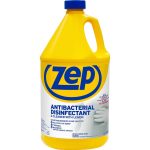 Zep Antibacterial Disinfectant and Cleaner, Lemon - 128 fl oz bottle