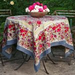 Couleur Nature Jardine Rectangle Tablecloth Grey JardineRec