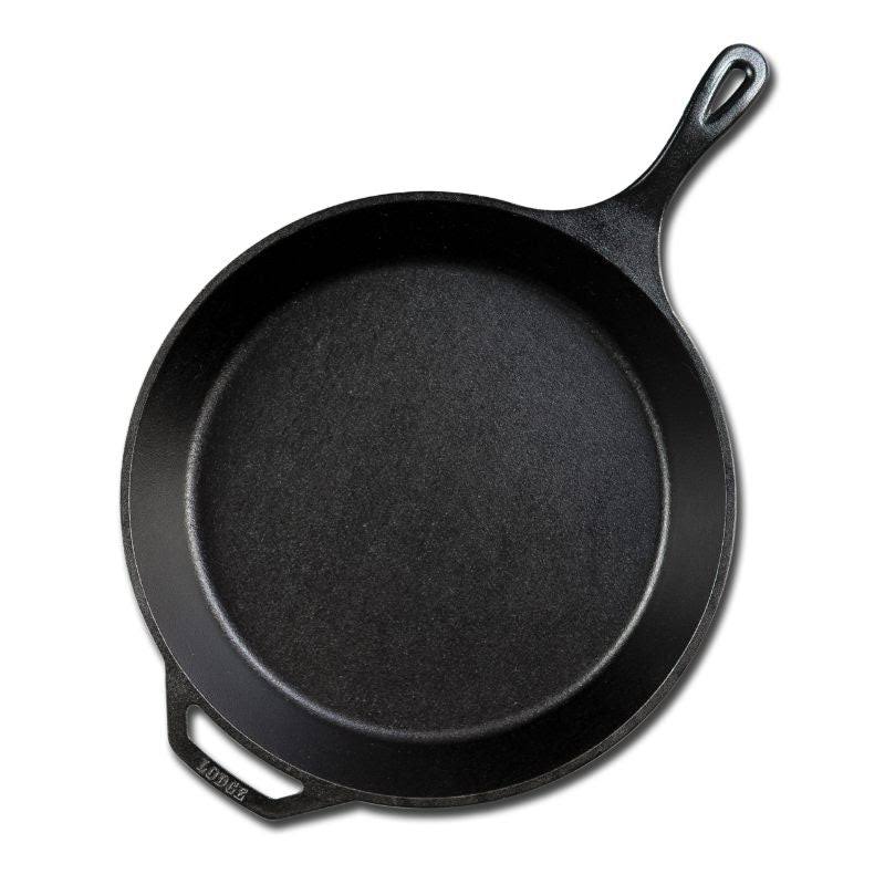 5945a0bce4353efd3c34292796f8a3aa81fcc0fd8a238f13d8d3f05ac4e5a299.jpg Lodge Cast Iron Skillet 15 in. - Image 1