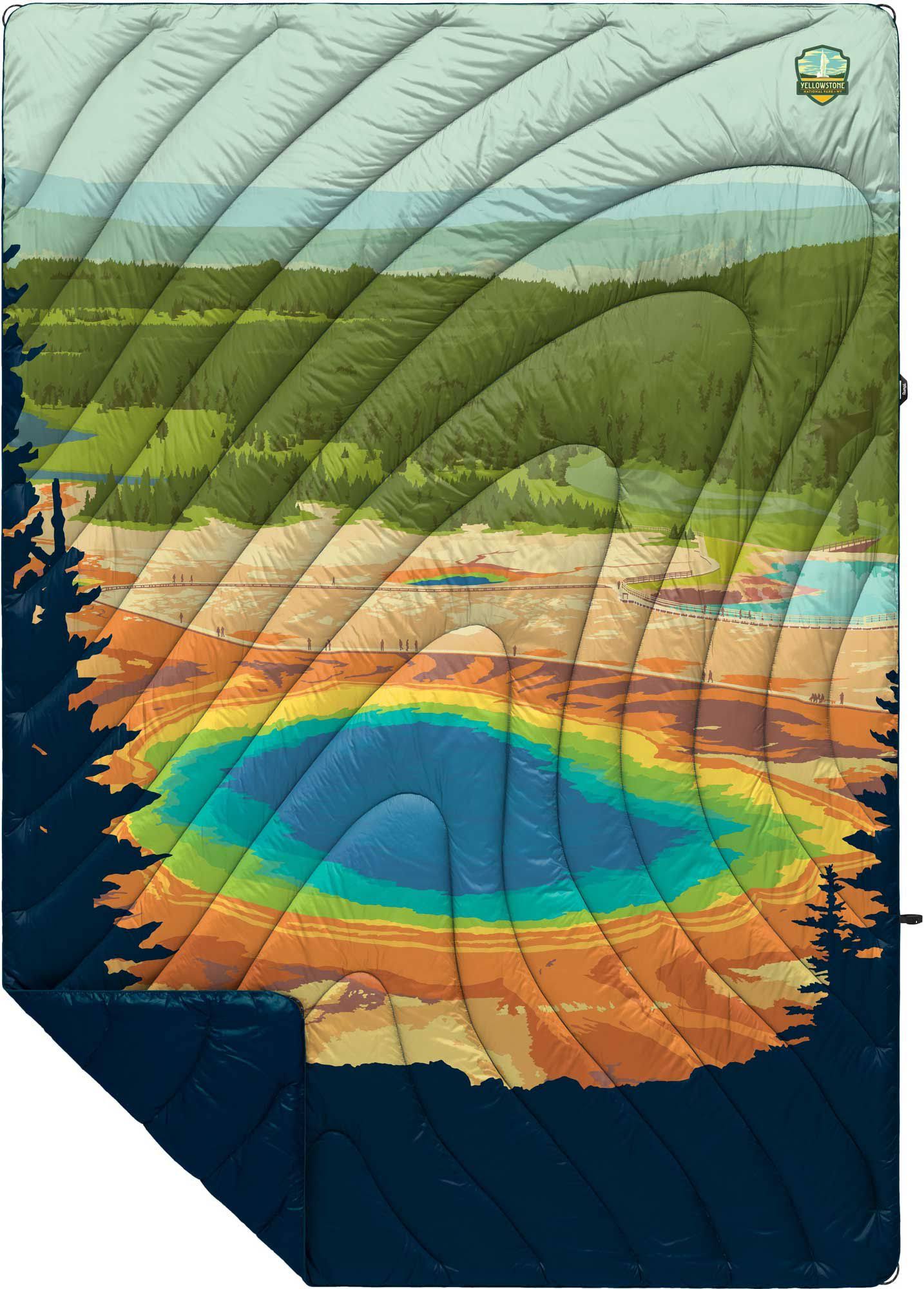 597ee660dee9bdb7611c88c80c37af277fef593c3a394b93ed3fe27c495956e2.jpg Rumpl - Original Puffy Blanket - Yellowstone - Image 1
