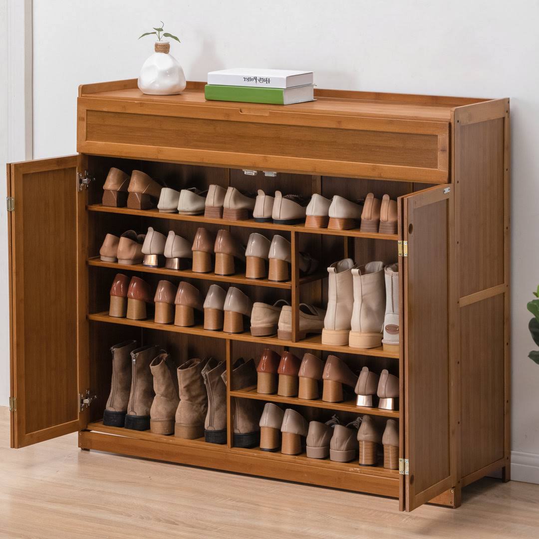 599547b786e65c918475bd7094d09de3c0e956027c164e0f5777e95ac0049bd9.jpg 30 Pair Shoe Storage Cabinet Bring Home Furniture - Image 1