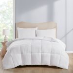 Home Design Easy Care Reversible Comforters, Twin/XL Created for Macy's, White