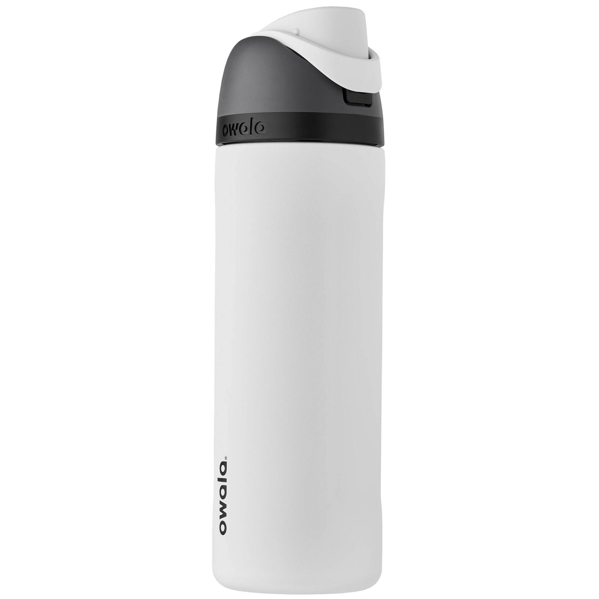 59a797f2b8314cfcb7b337f9812e67dfe84b7d6de81eef1a3b91d7111eed908d.jpg Owala FreeSip Stainless Steel Water Bottle 24 oz Sleek - Image 1