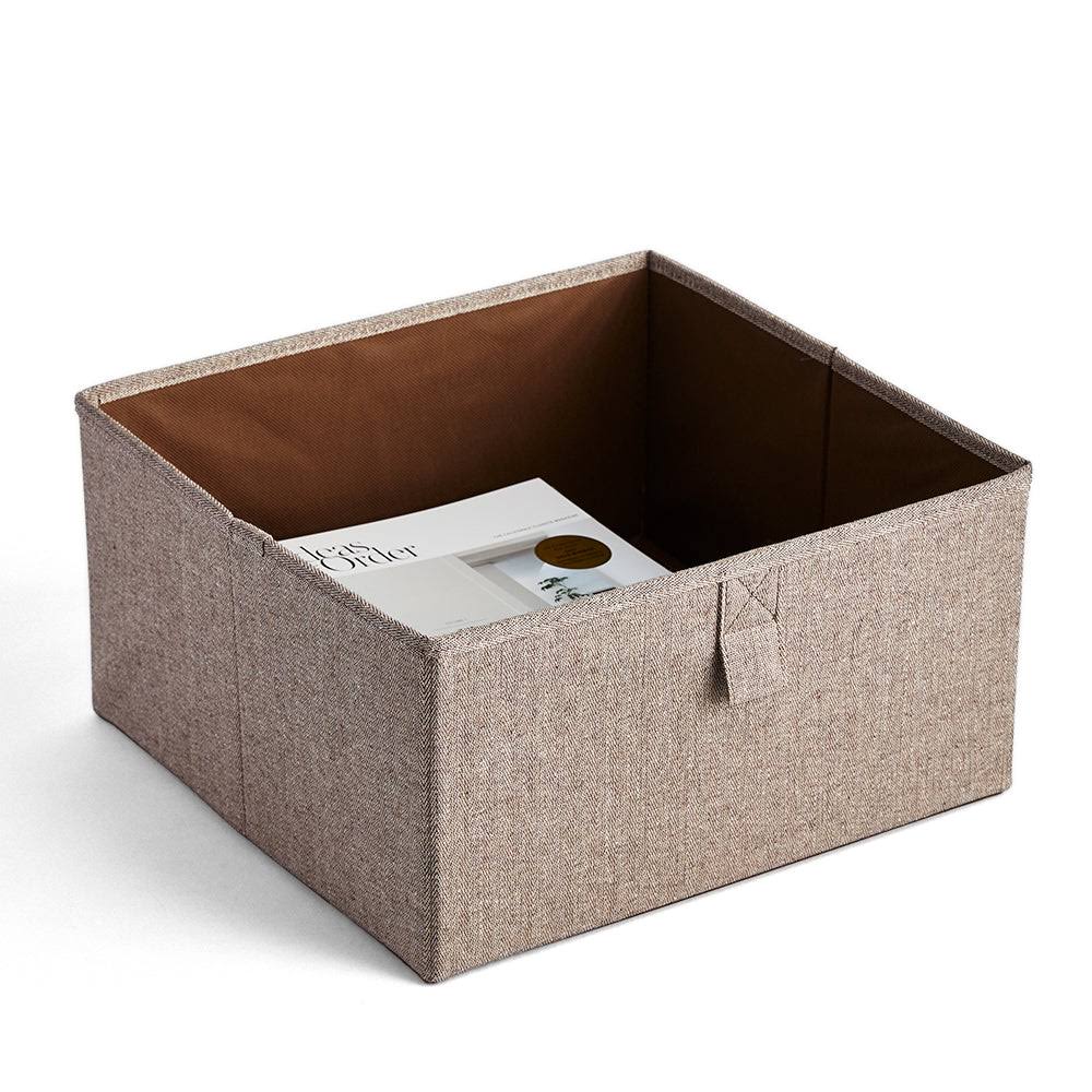 59bc48794a52e02dc439dee22826926ddd874a3051b4481a5f78c83e4611a8d8.jpg Grove Storage Bin - Small - by California Closets - Image 1