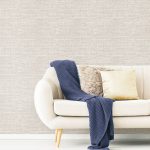 Hayley Tweed Peel & Stick Wallpaper Joss & Main Color: Beige